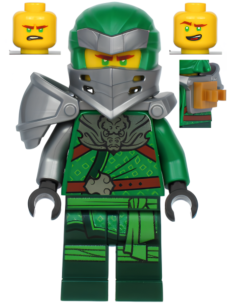 Минифигурка Lego Ninjago Lloyd Hero - Clip on Back njo602 U